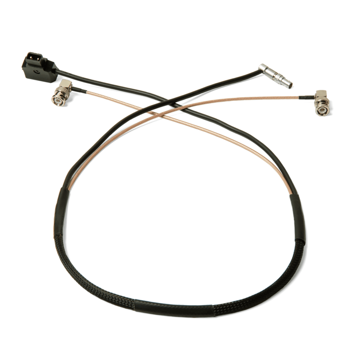 4 Pin Lemo Compatible Power & SDI Video Cable with Power Switch - Zacuto