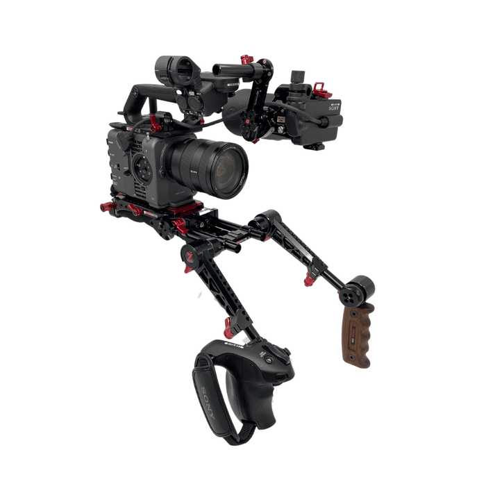 Sony FX6 Z - Finder Recoil Rig with Dual Trigger Grips - Zacuto