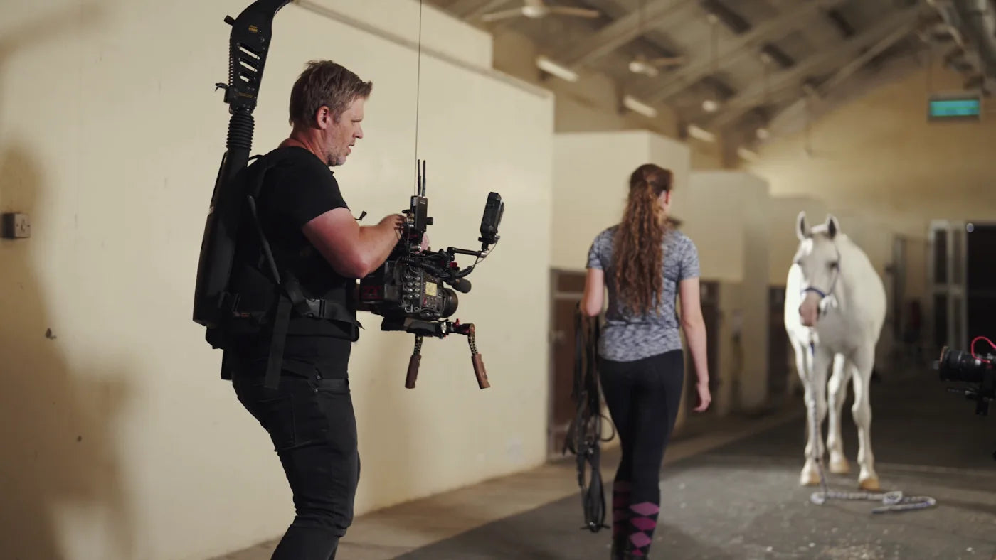 On set with the Sony Venice 2 and Zacuto by Timothy Fare-Matthews