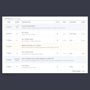 The Anatomy of A Call Sheet: How to Make a Call Sheet for Film and TV