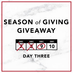 Season of Giving Giveaway - Wednesday - Zacuto