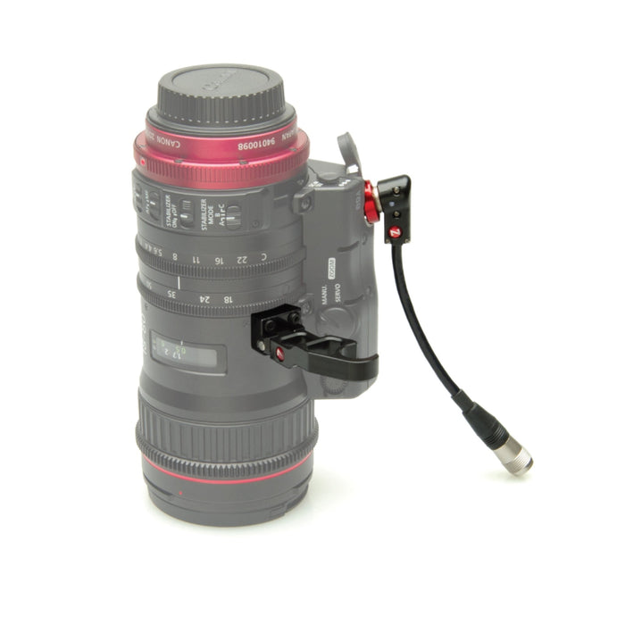 18 - 80 Lens Support & Right Angle Cable - Zacuto