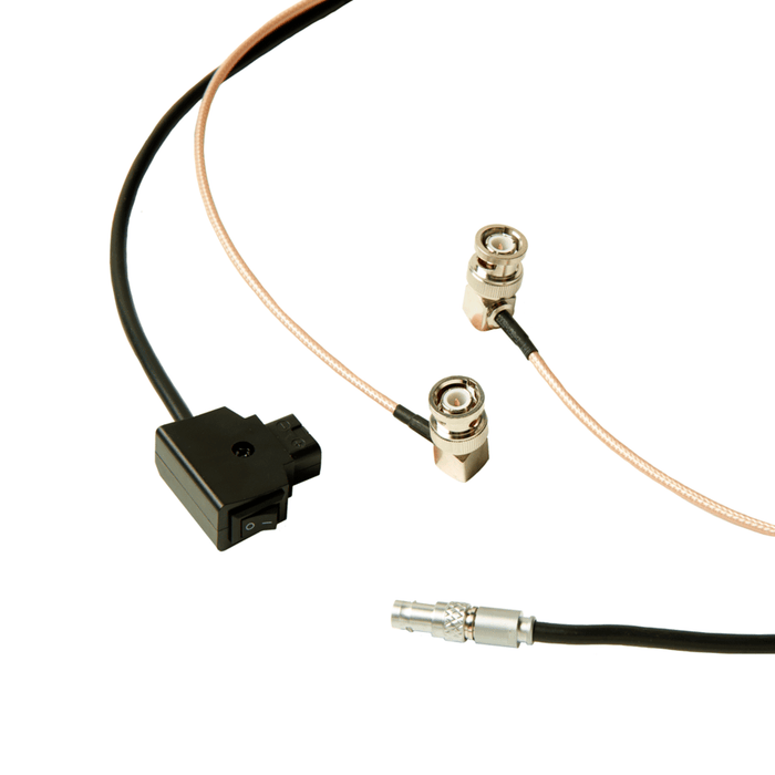 2 Pin Lemo Power & Video Cable with Power Switch - Zacuto