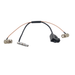 4 Pin Lemo Compatible Power & SDI Video Cable with Power Switch - 12" Long - Zacuto